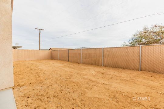 1204 South McCall Street Ridgecrest, CA 93555 - Photo 27 of 27 a view of a backyard