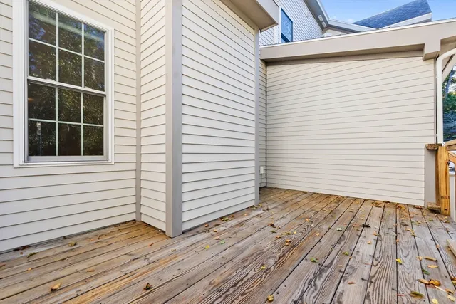 a view of a house with a deck