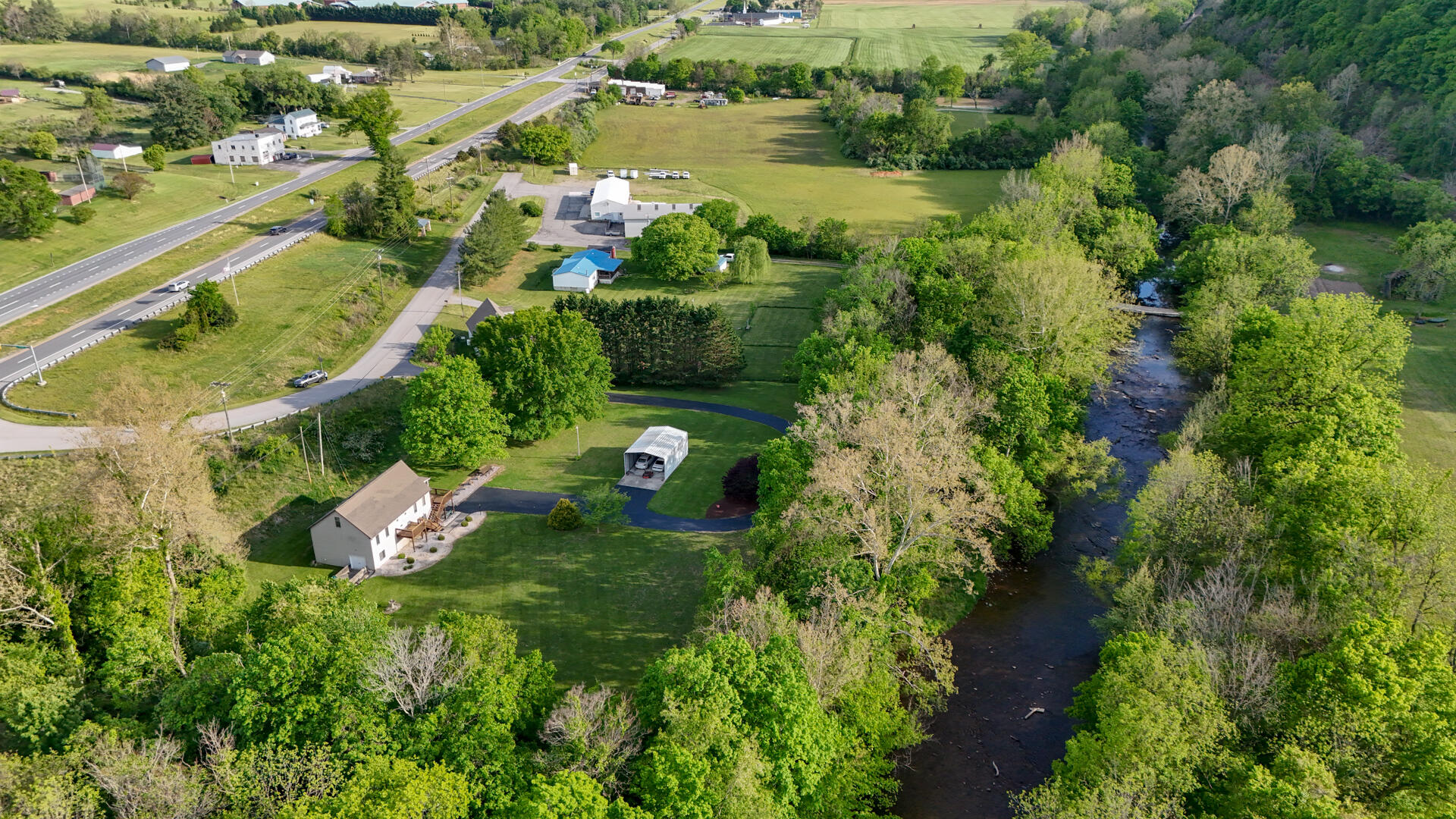 8796 Roanoke Road Elliston, VA 24087 - Photo 40 of 40 el aerial se closer