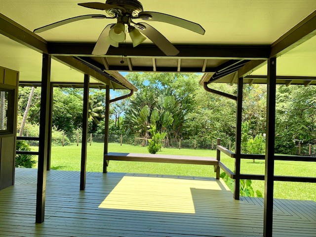 60 Kalo Road Hana, HI 96713 - Photo 16 of 30 a view of outdoor space with seating