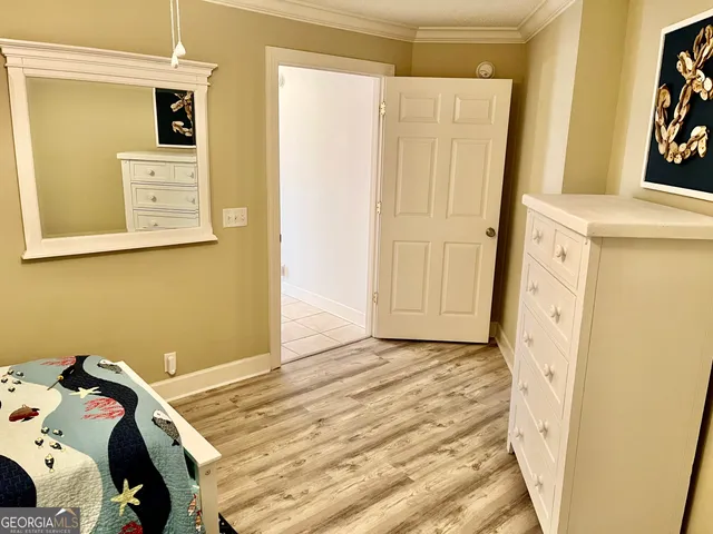 a terrace view with lake view