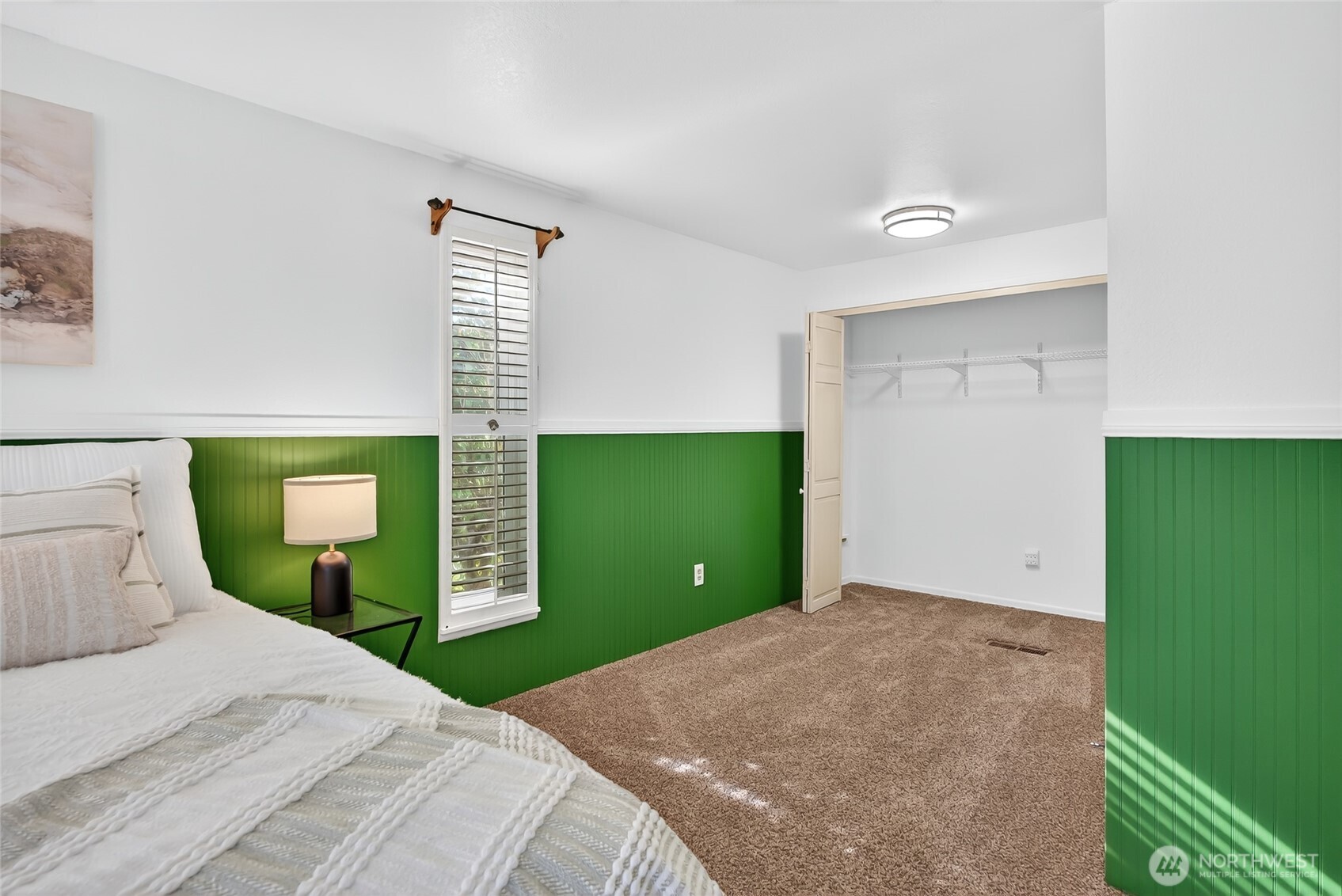 2493 Hilltop Road Ferndale, WA 98248 - Photo 17 of 35 a bedroom with a bed and a television