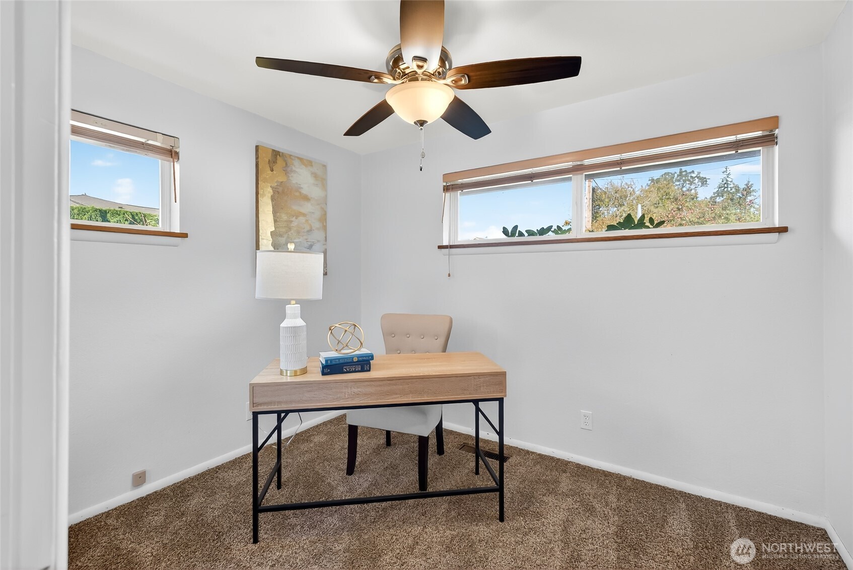 2493 Hilltop Road Ferndale, WA 98248 - Photo 22 of 35 a workspace with furniture and a window