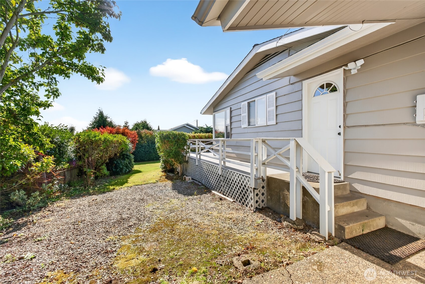 2493 Hilltop Road Ferndale, WA 98248 - Photo 30 of 35 a view of a backyard with sitting area