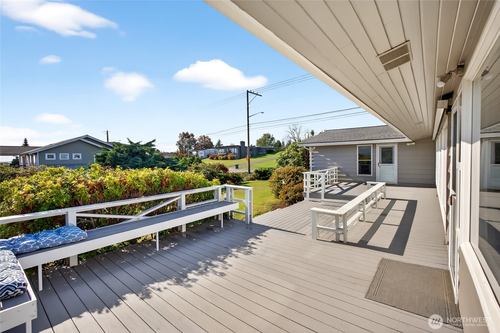2493 Hilltop Road Ferndale, WA 98248 - Photo 32 of 35 a view of a balcony with chairs
