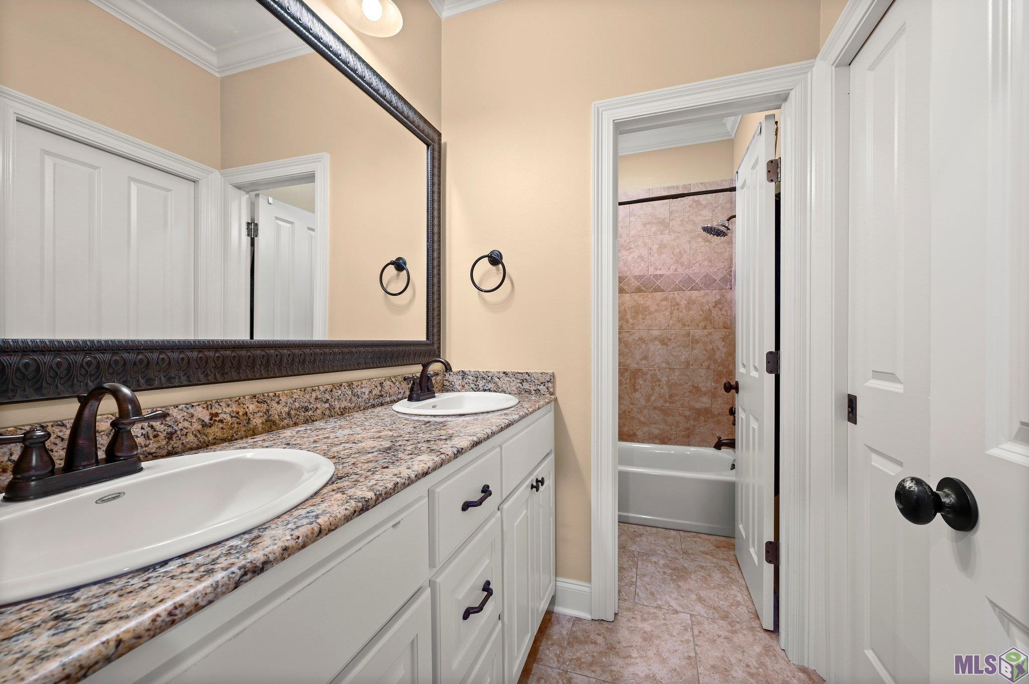 12347 Oak Fields Drive Geismar, LA 70734 - Photo 19 of 36 Downstairs Jack and Jill Bath