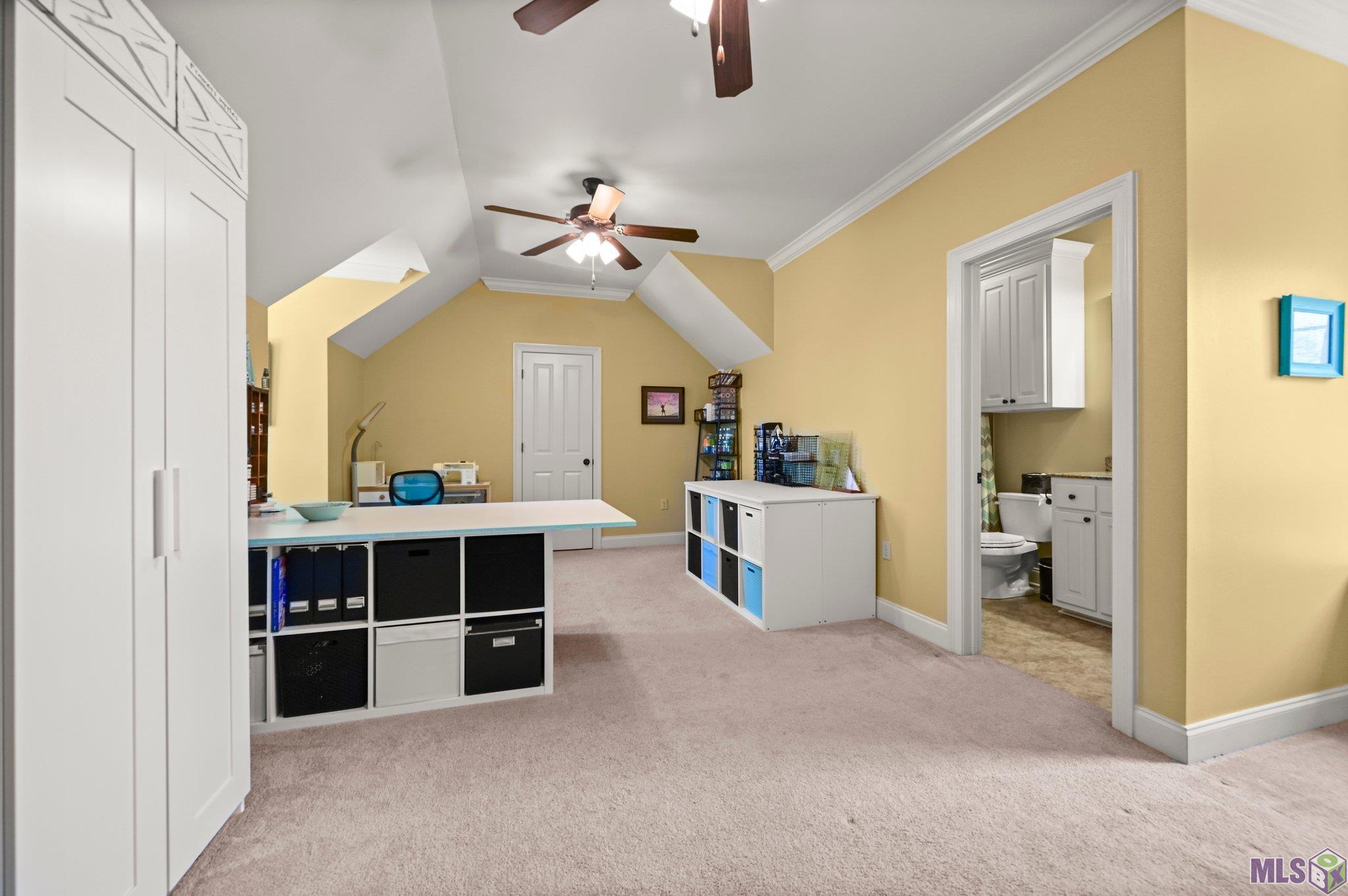 12347 Oak Fields Drive Geismar, LA 70734 - Photo 26 of 36 Upstairs Guest Bedroom/Craft Room