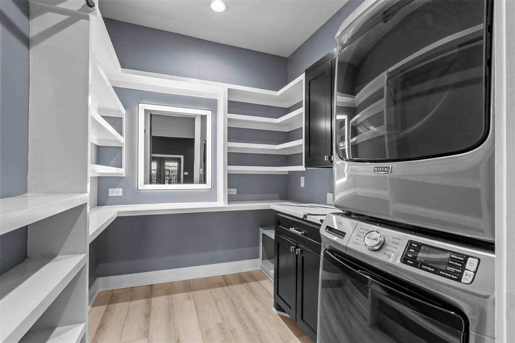 9700 Nix Road Tolar, TX 76476 - Photo 14 of 39 a kitchen with a stove and a microwave