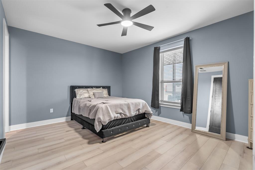 9700 Nix Road Tolar, TX 76476 - Photo 21 of 39 a spacious bedroom with a bed and window