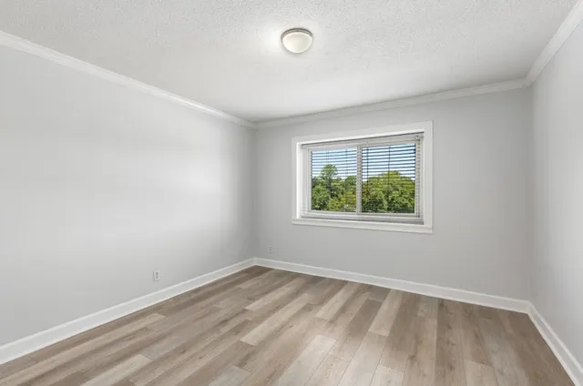 wooden floor in an empty room