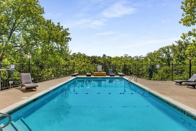 a view of a city with tall buildings