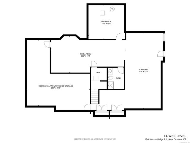 $3,295,000 | 184 Marvin Ridge Road, New Canaan, CT 06840