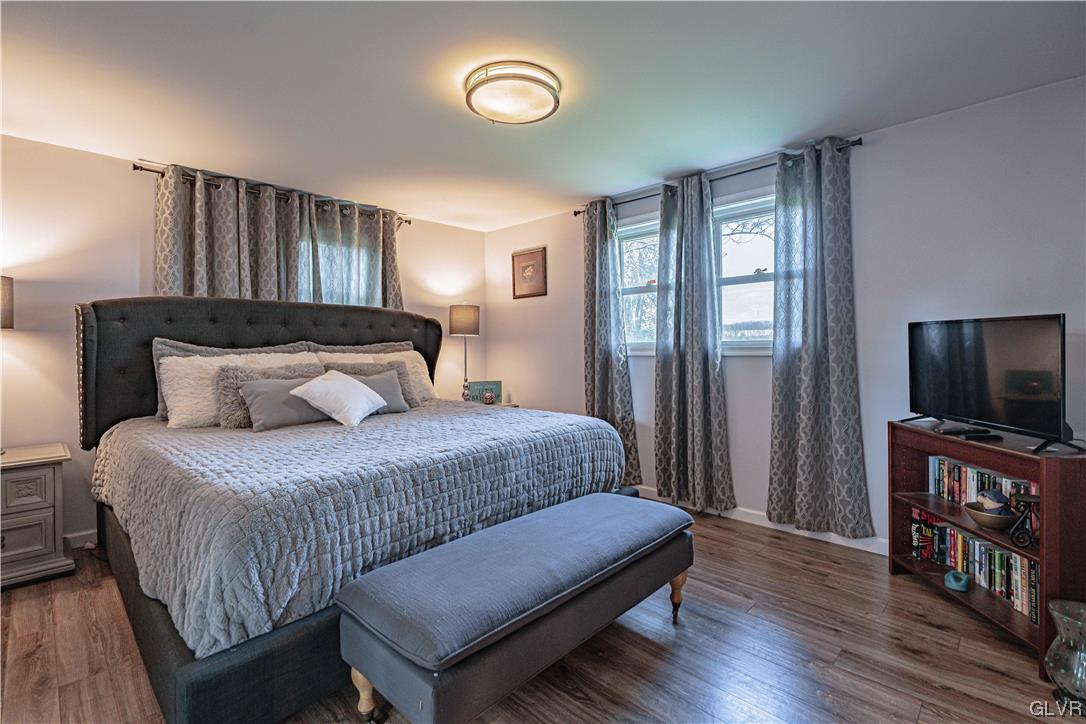 6251 Locust Road Bath, PA 18014 - Photo 23 of 42 a bedroom with a bed and a flat screen television