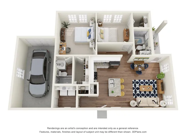 a picture of a living room with furniture