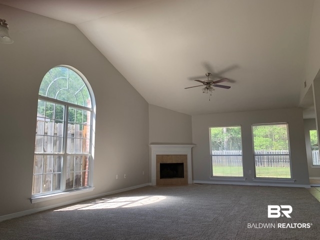 1245 Pencarro Boulevard Foley, AL 36535 - Photo 2 of 27 Great room with fireplace