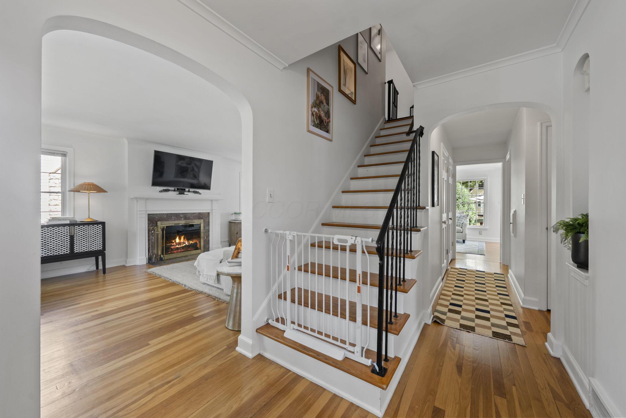 2636 Welsford Road Upper Arlington, OH 43221 - Photo 23 of 49 Center Hall and Staircase