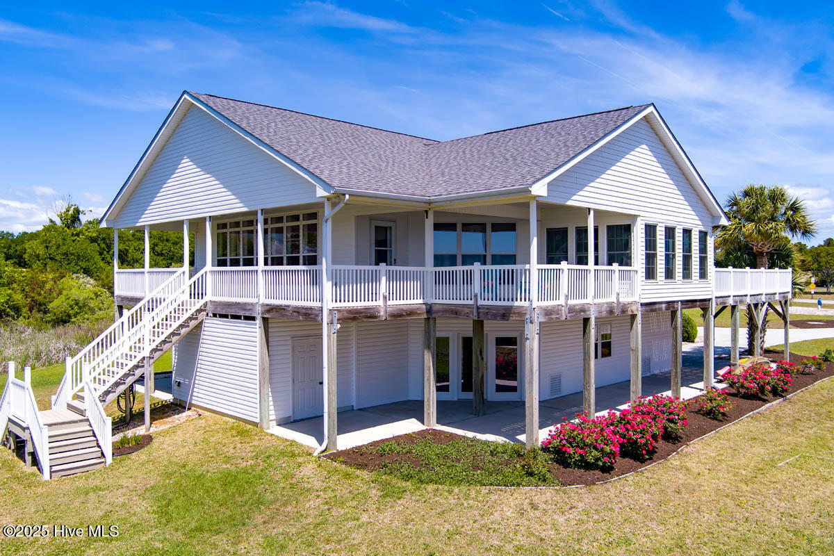 174 Jones Street Cedar Point, NC 28584 - Photo 35 of 52 Patio entrance to Ground Living Area