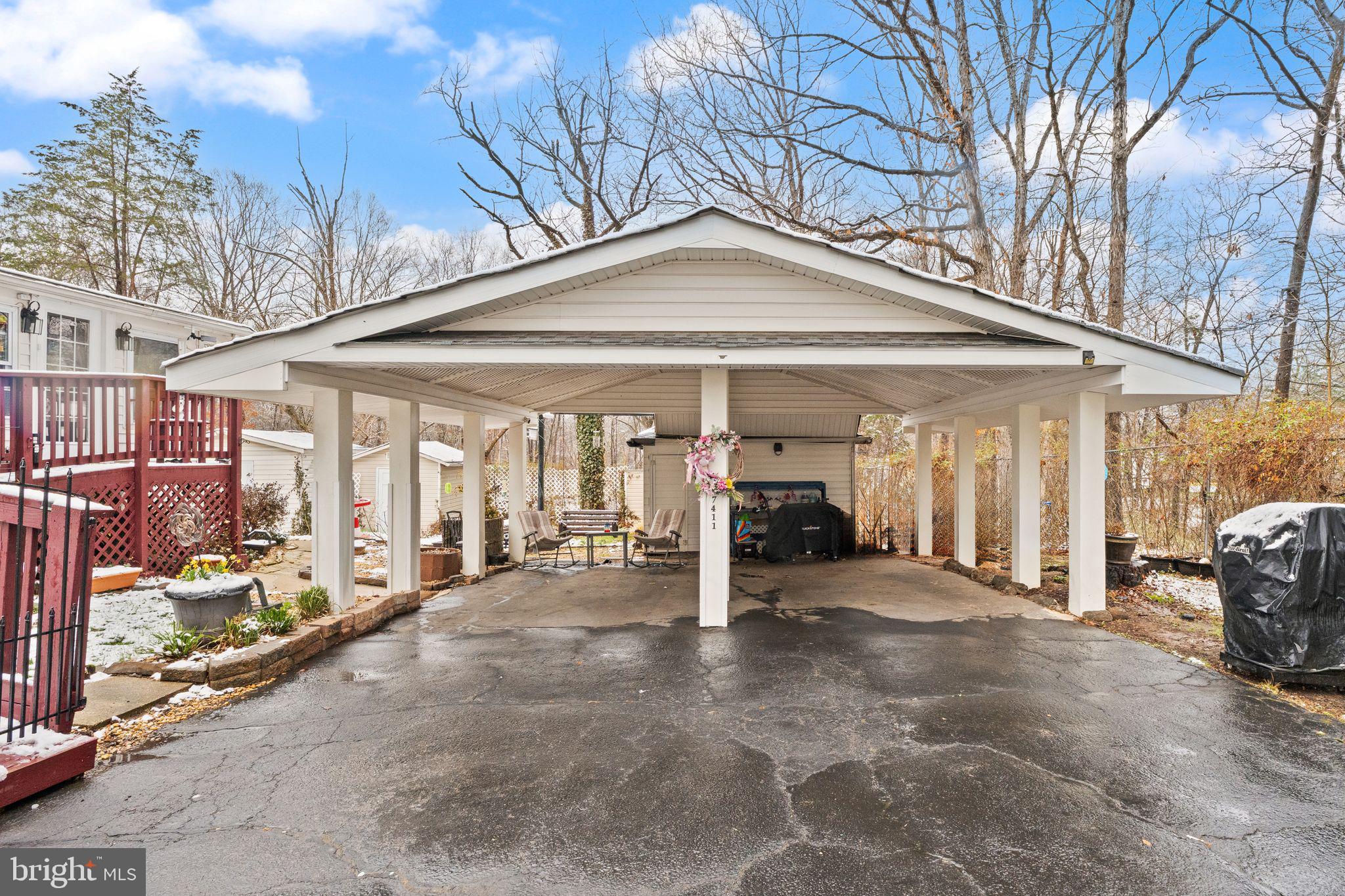7411 Bull Run Road Manassas, VA 20111 - Photo 40 of 55 Carport