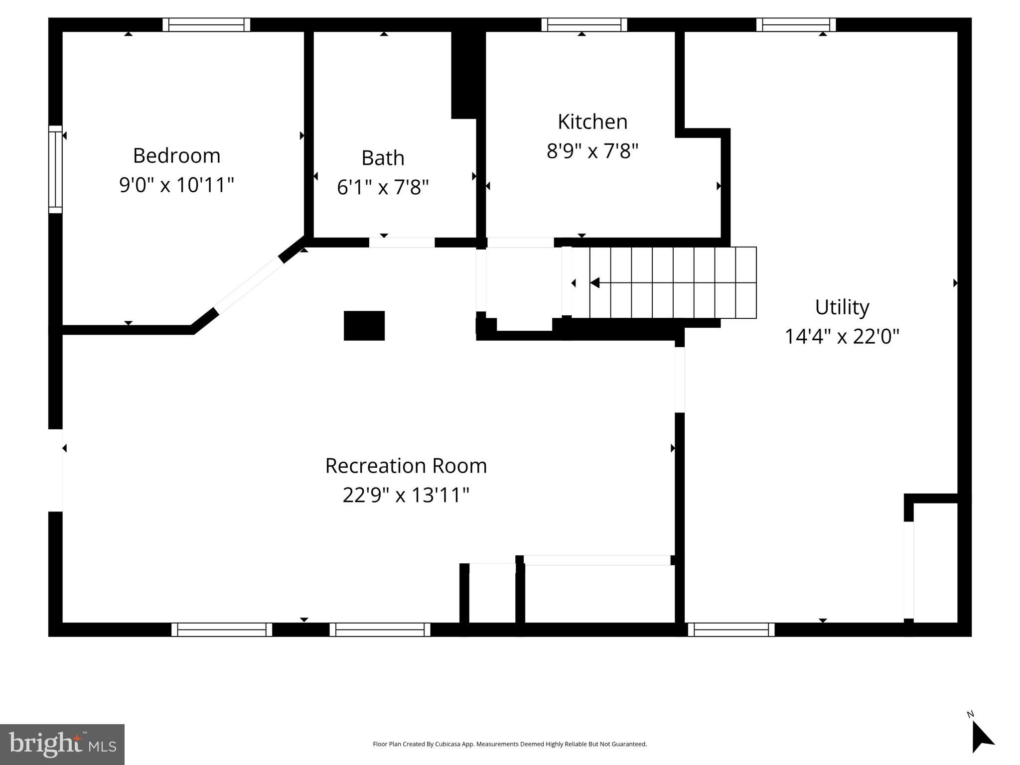 7411 Bull Run Road Manassas, VA 20111 - Photo 55 of 55 Lower Floor Plan