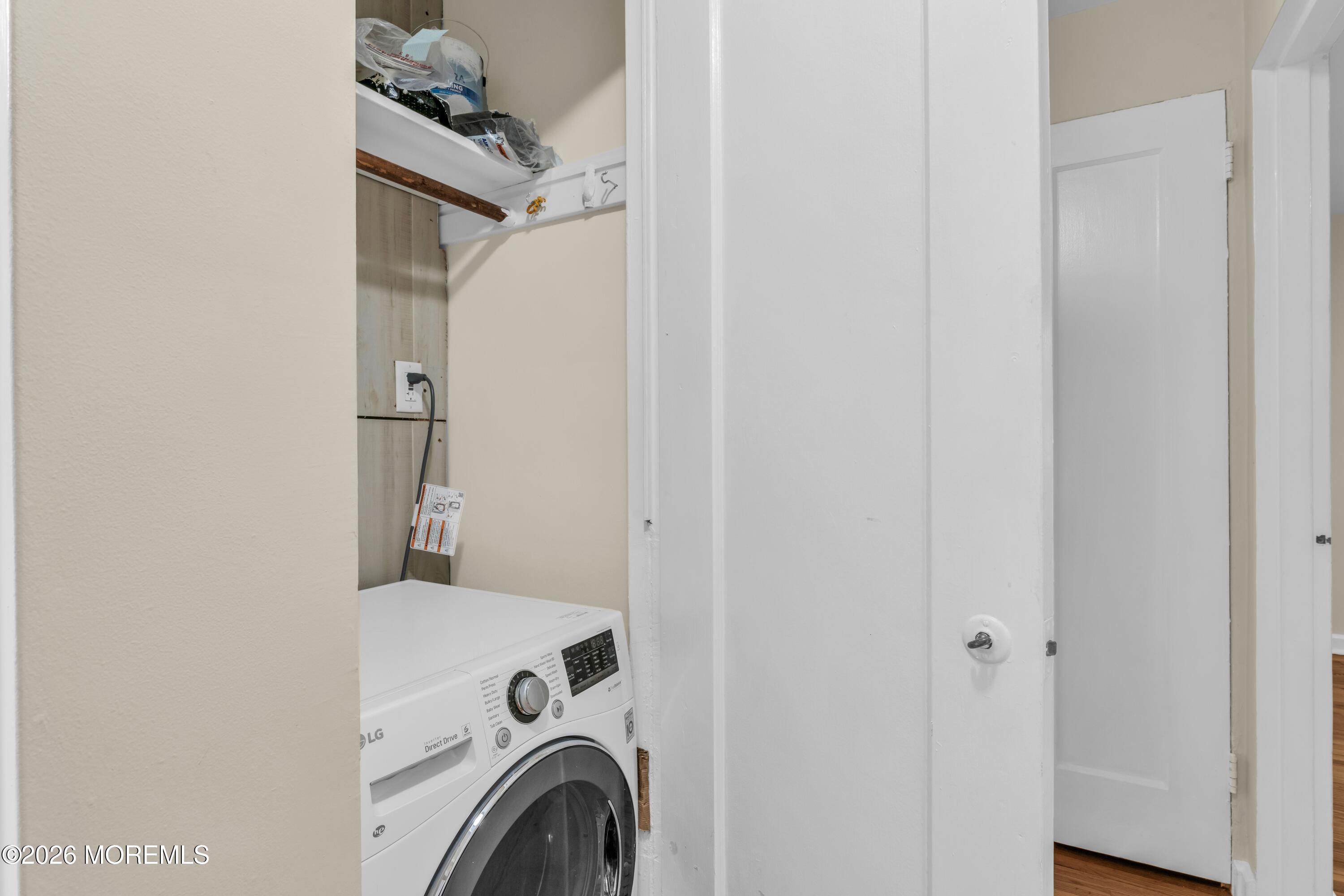 85 Manor Drive Red Bank, NJ 07701 - Photo 17 of 31 Laundry Closet- Washer-Dryer Combo