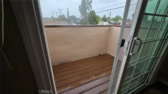 a view of a house with a terrace