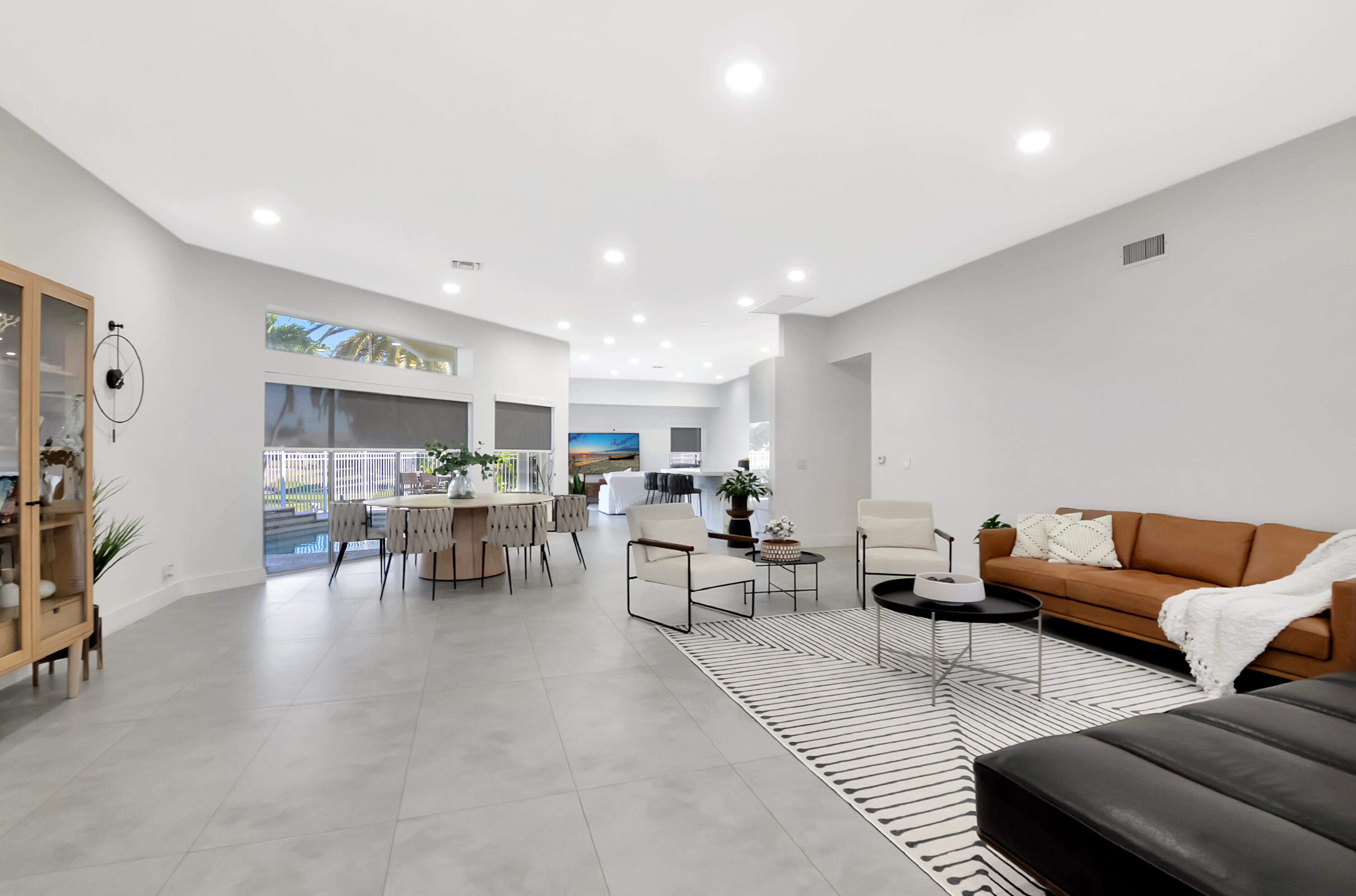 22330 Kettle Creek Way Boca Raton, FL 33428 - Photo 12 of 75 a living room with furniture and view of kitchen