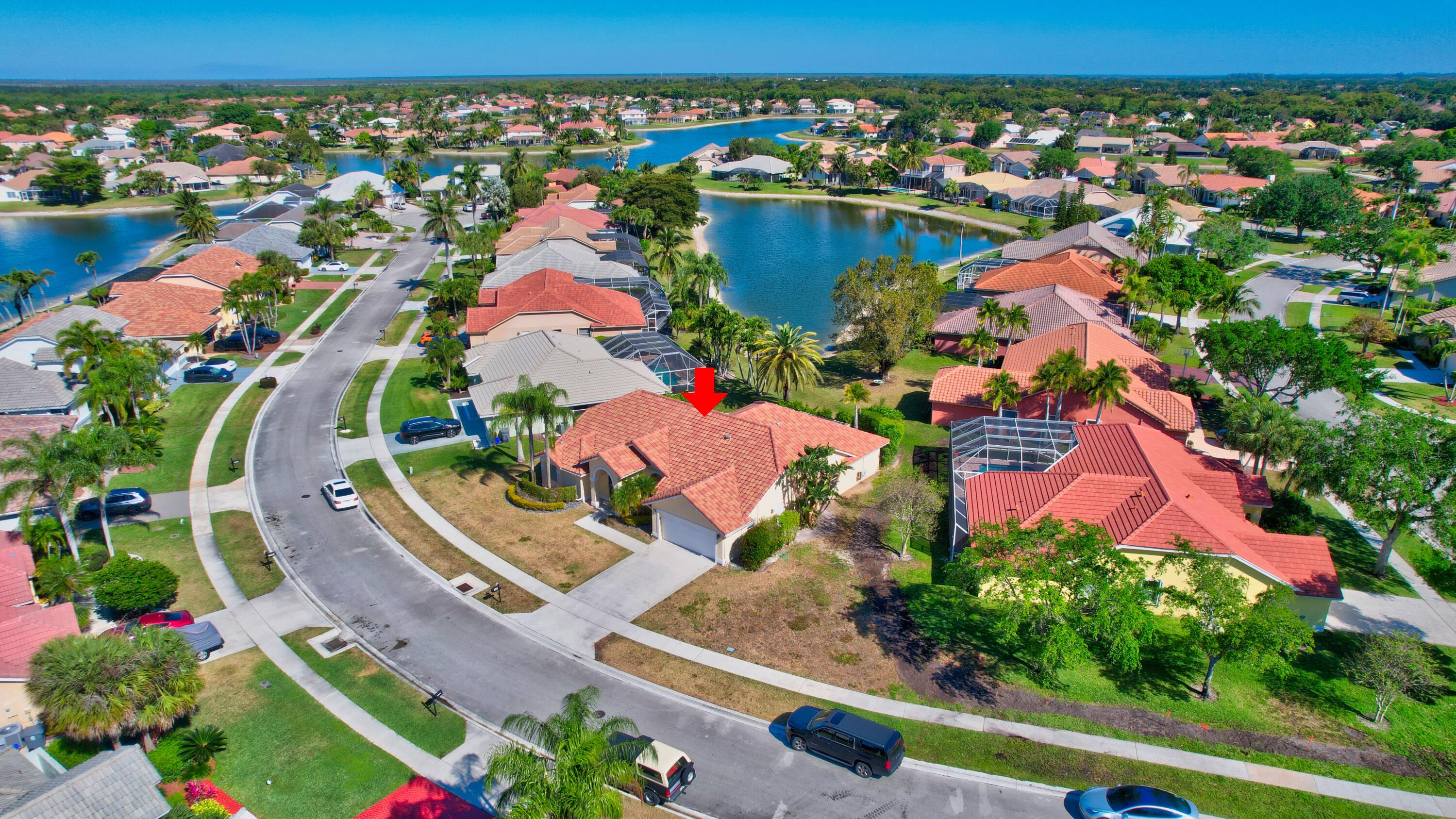 22330 Kettle Creek Way Boca Raton, FL 33428 - Photo 75 of 75 an aerial view of residential houses with outdoor space and street view