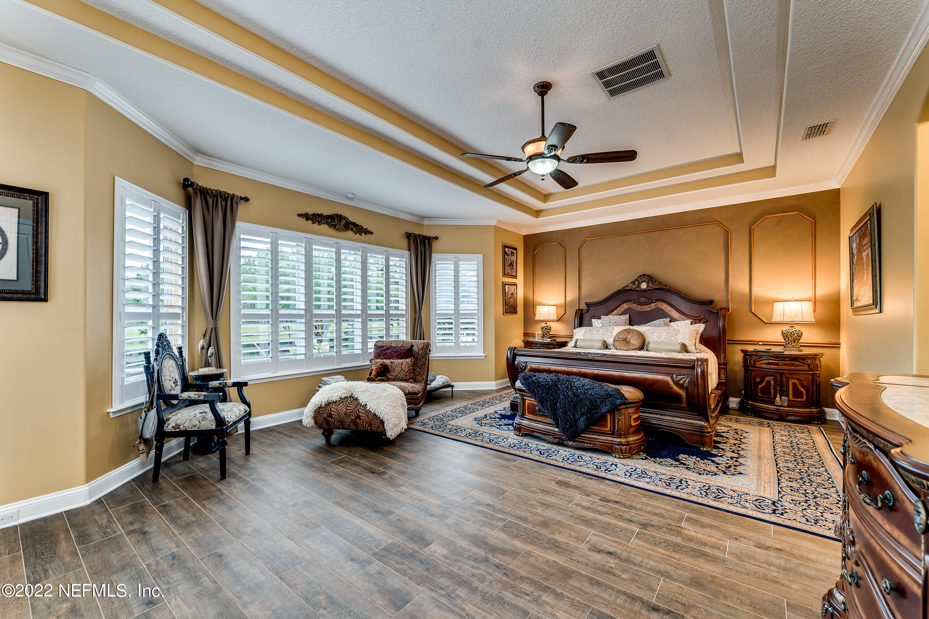 571 Saddlestone Drive Jacksonville, FL 32259 - Photo 25 of 65 a bedroom with furniture and wooden floor