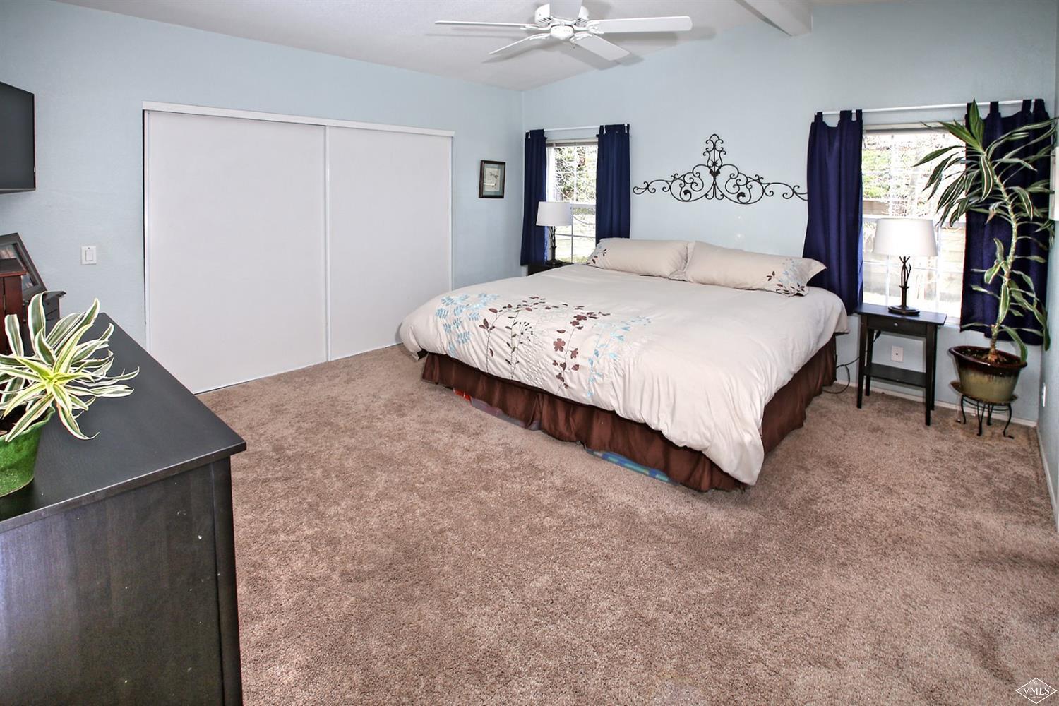 134 Ringneck Eagle, CO 81631 - Photo 19 of 25 a bedroom with a bed table and a potted plant