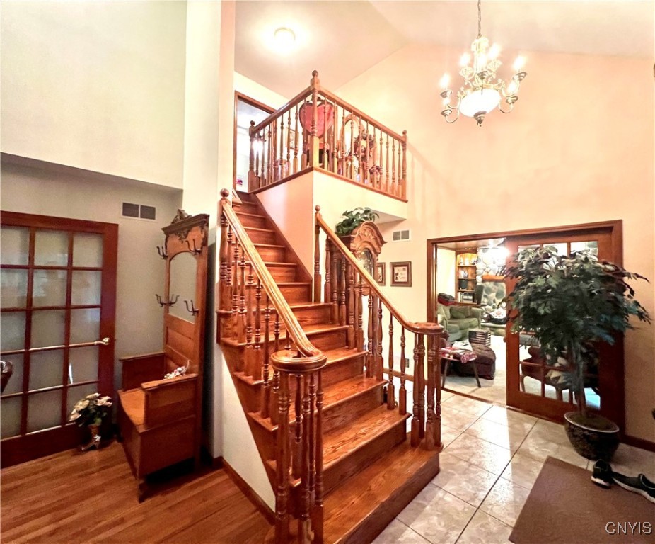 9680 Toby Road Marcy, NY 13403 - Photo 21 of 44 Open Staircase with Balcony