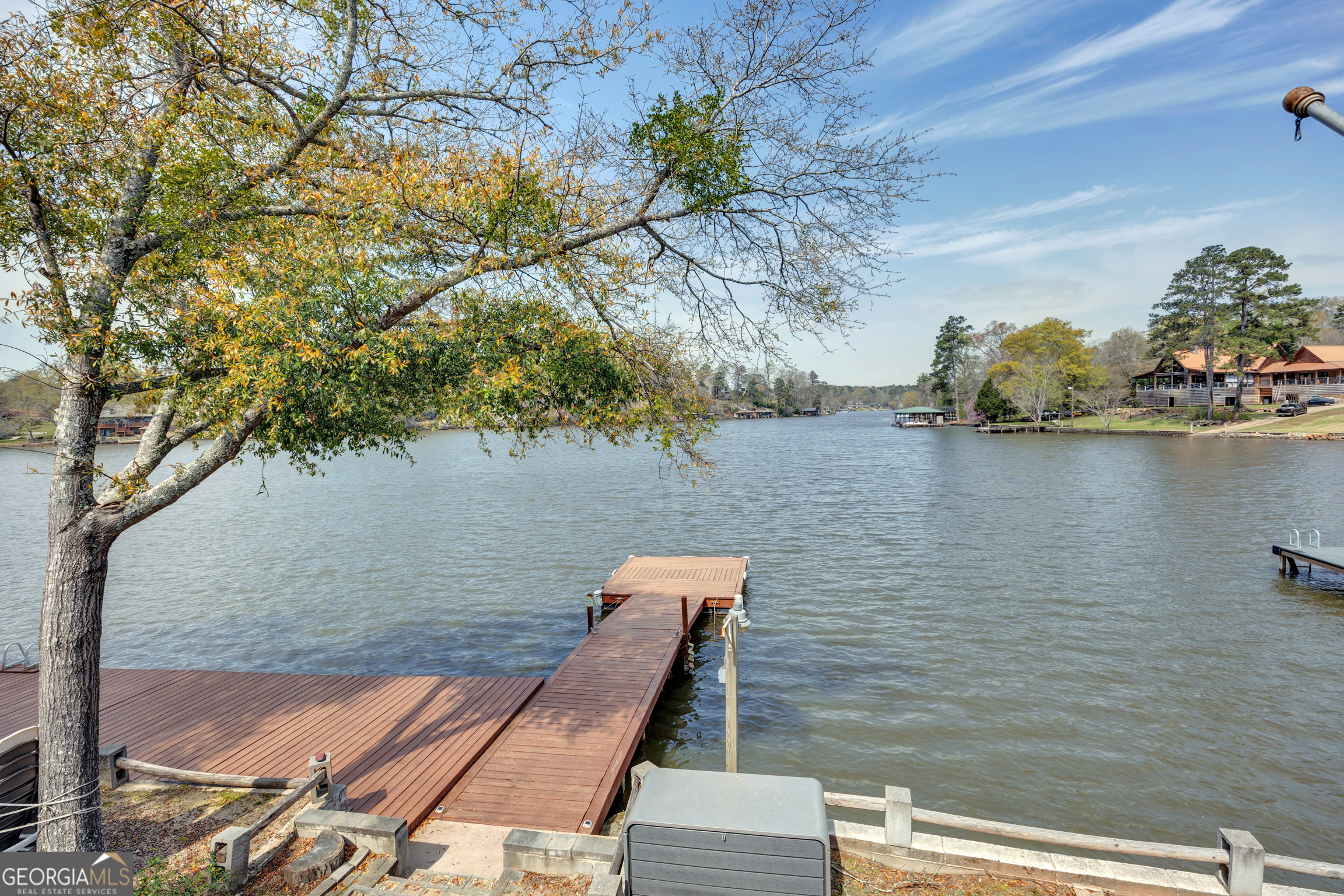 411 Alcovy Road Mansfield, GA 30055 - Photo 4 of 49 a view of a lake from a balcony