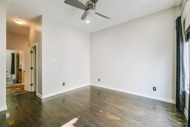 wooden floor in an empty room