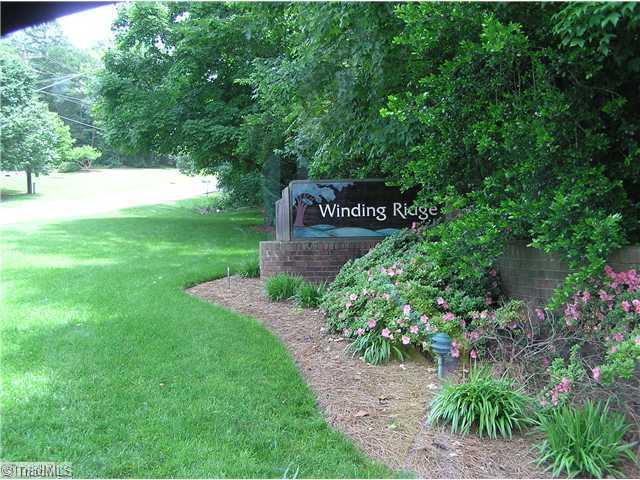 1934 Winding Ridge Road Winston-Salem, NC 27127 - Photo 15 of 15 Entry. Entrance to Winding Ridge Subdivision