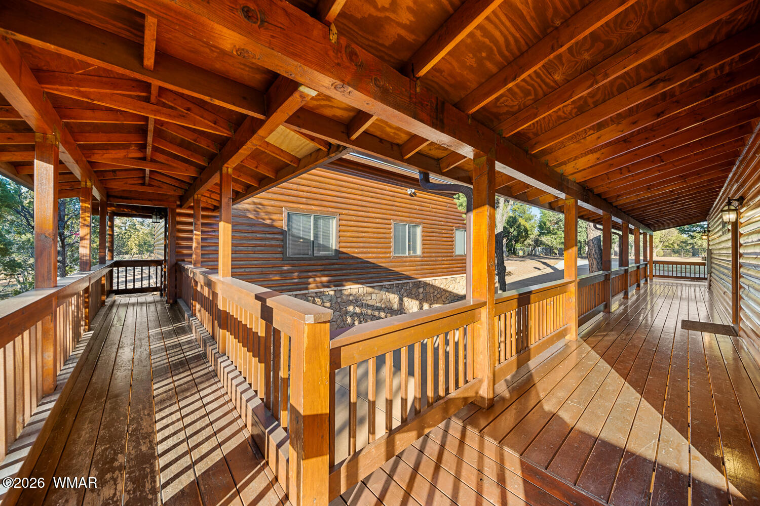 2940 Constellation Lane Overgaard, AZ 85933 - Photo 54 of 86 Covered Deck to Garage