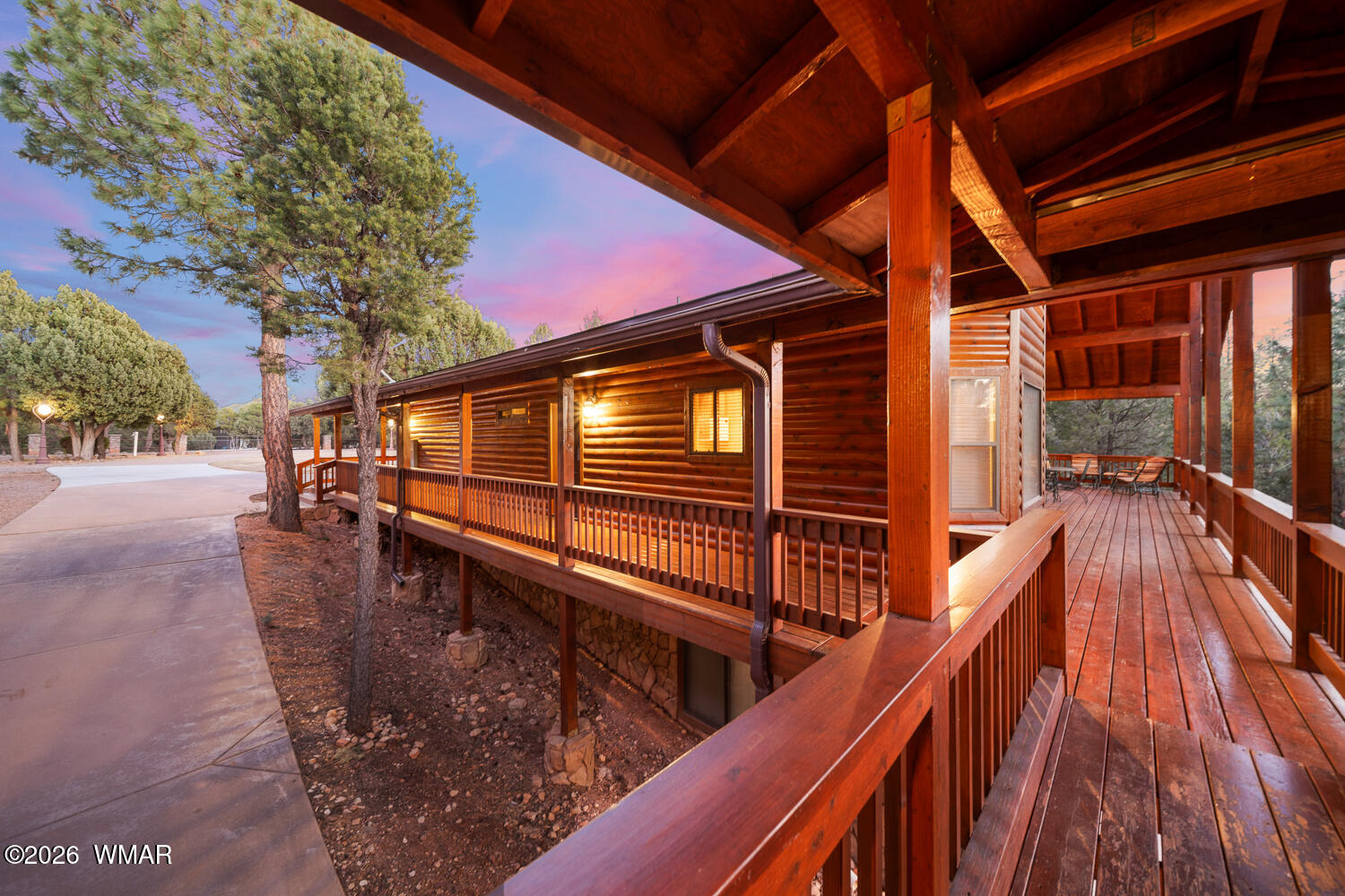 2940 Constellation Lane Overgaard, AZ 85933 - Photo 81 of 86 View from Garage Bridge to home