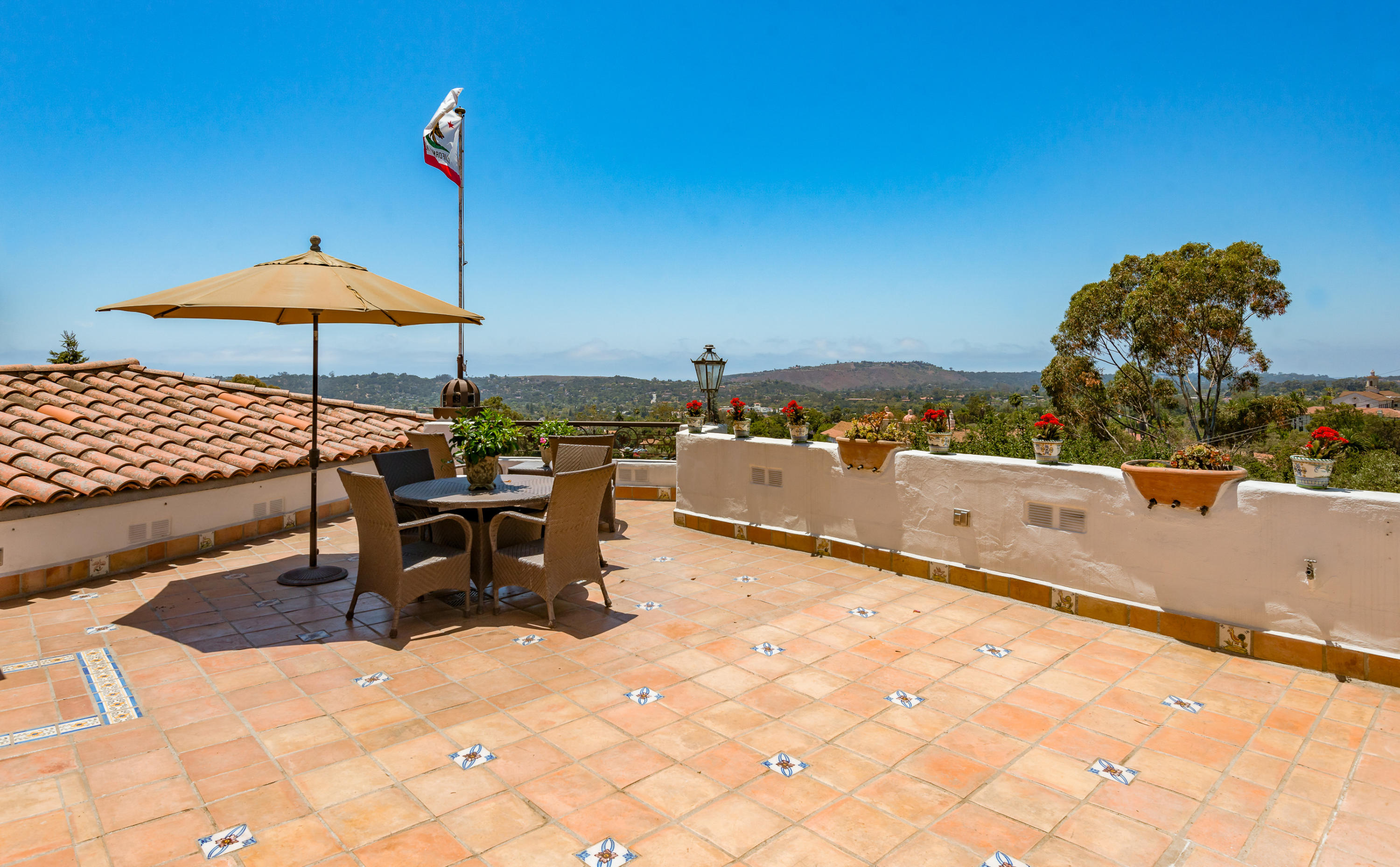 2217 Mission Ridge Road Santa Barbara, CA 93103 - Photo 5 of 57 a view of a terrace with chairs
