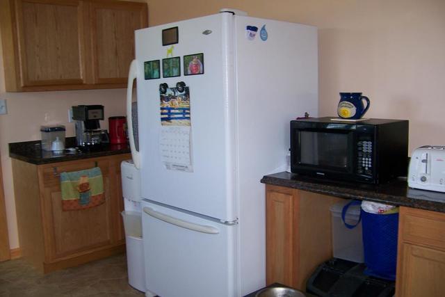 4265 North 3350 E Road Chatsworth, IL 60921 - Photo 5 of 22 a kitchen with a refrigerator and a stove top oven