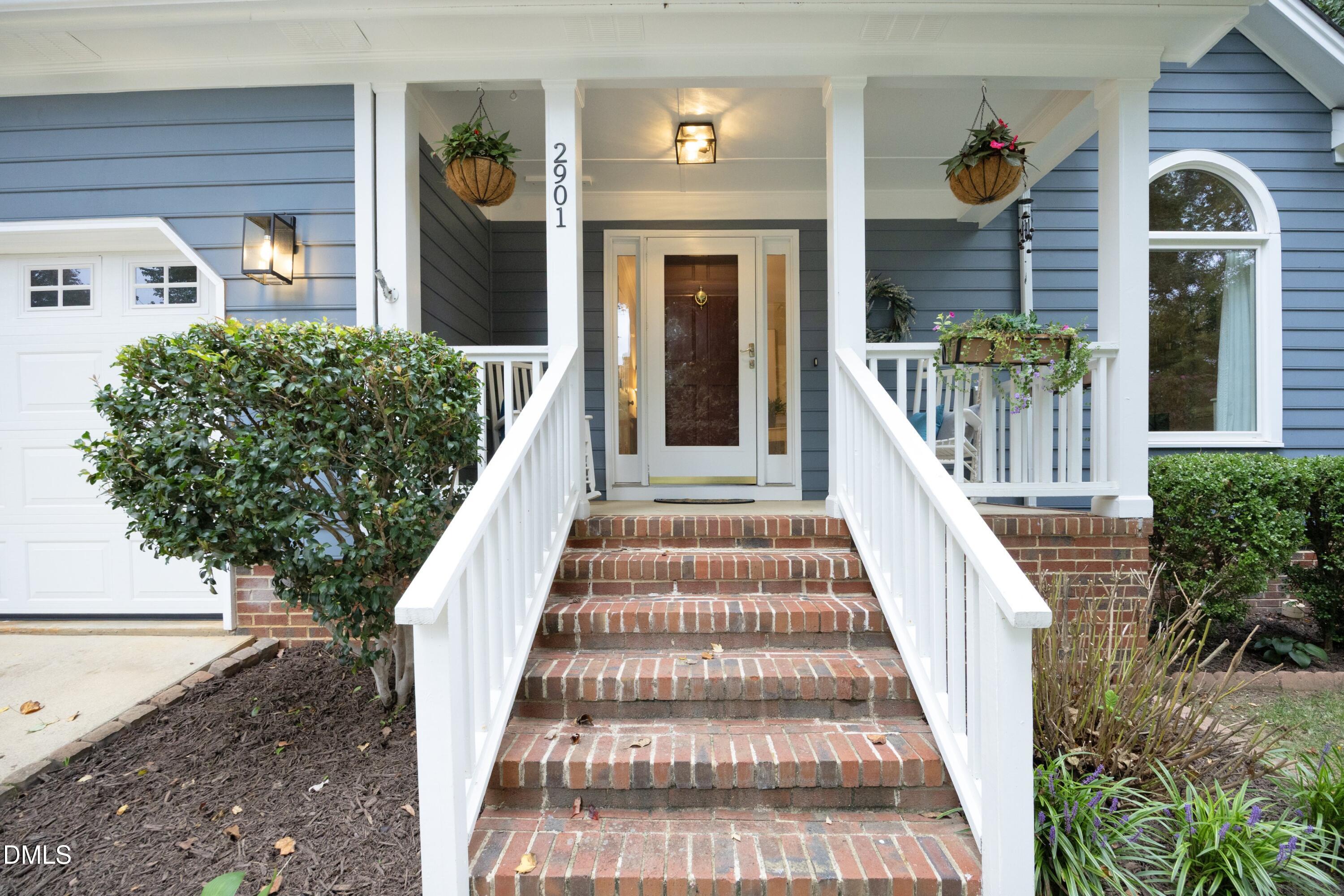 2901 Hiking Trail Raleigh, NC 27615 - Photo 2 of 48 04FrontSteps