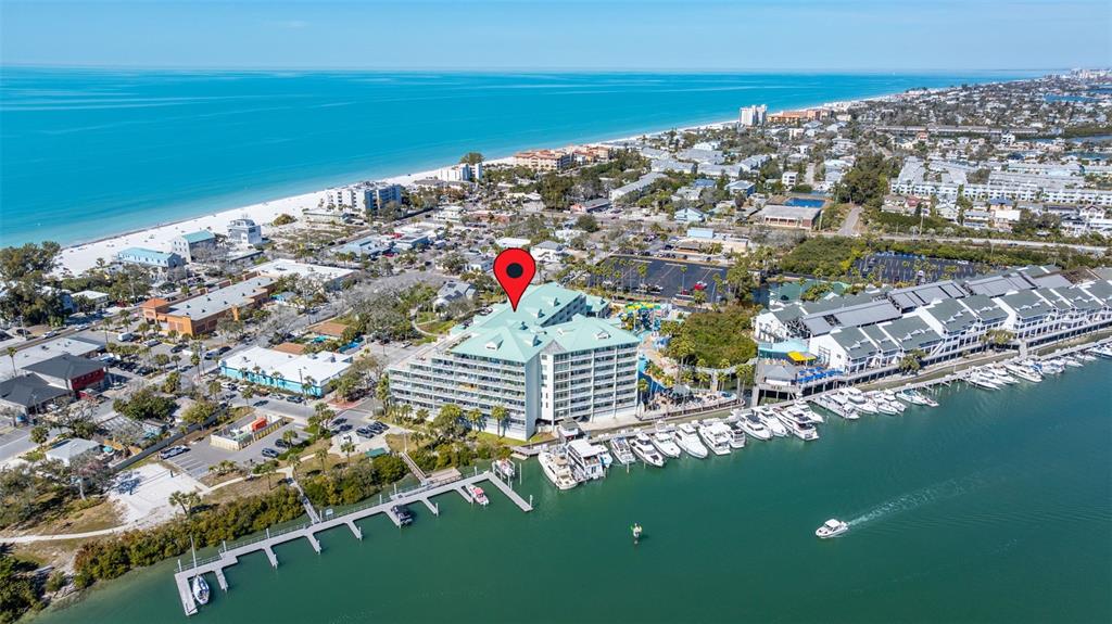 399 2nd Street, Unit 216 Indian Rocks Beach, FL 33785 - Photo 39 of 45 a view of a city with an ocean