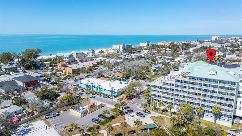 399 2nd Street, Unit 216 Indian Rocks Beach, FL 33785 - Photo 44 of 45 a view of city and ocean