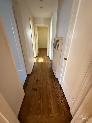 a view of a lake with a big yard