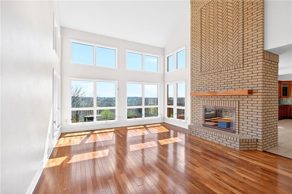 258 Evans Road Zelienople, PA 16063 - Photo 3 of 50 This living room soaks in the views!!