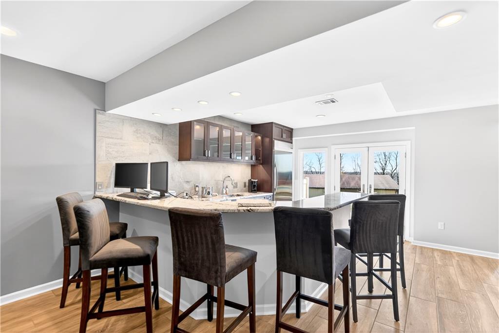 258 Evans Road Zelienople, PA 16063 - Photo 35 of 50 A wet bar that is almost a full kitchen...