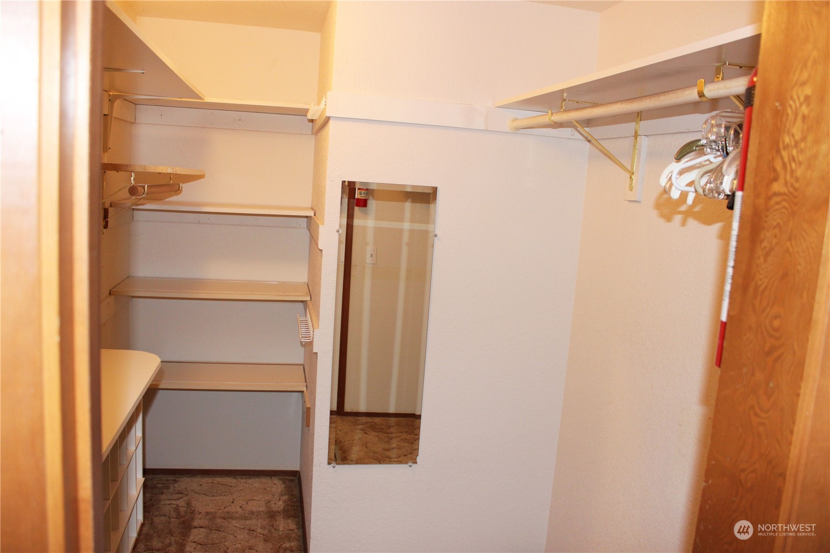 365 Dungeness Meadows Sequim, WA 98382 - Photo 11 of 28 a view of walk in closet with empty racks