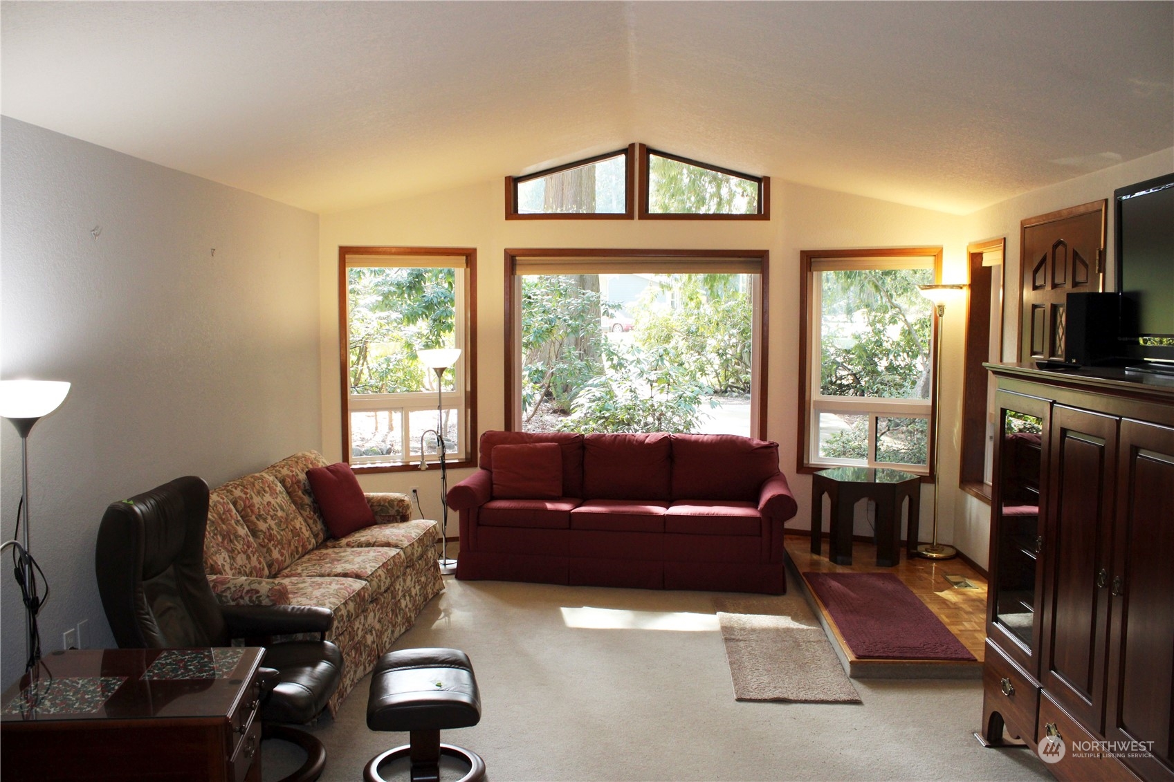 365 Dungeness Meadows Sequim, WA 98382 - Photo 3 of 28 a living room with furniture and a flat screen tv