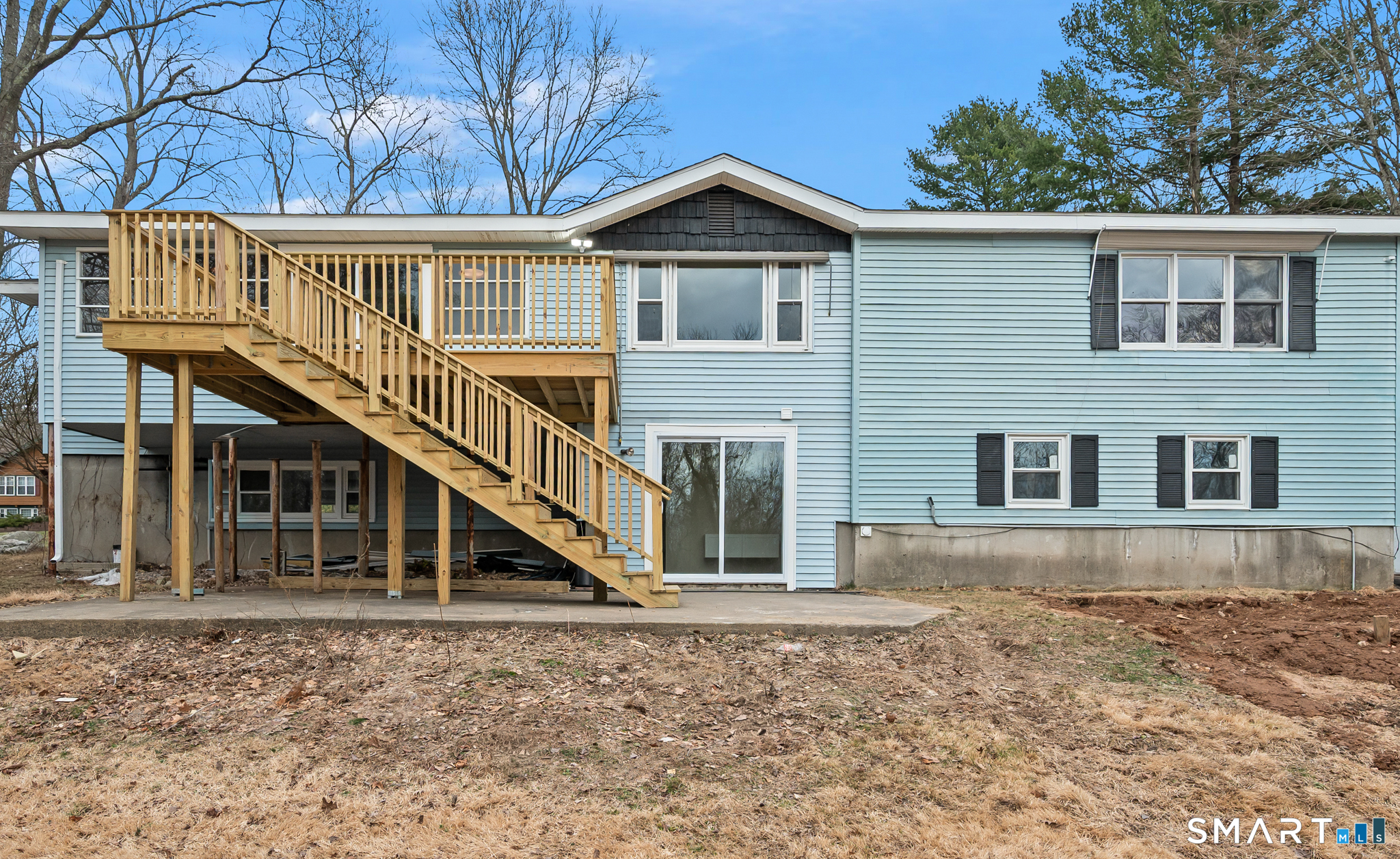 252 Blue Ridge Drive Manchester, CT 06040 - Photo 39 of 40 View of deck and backyard space.