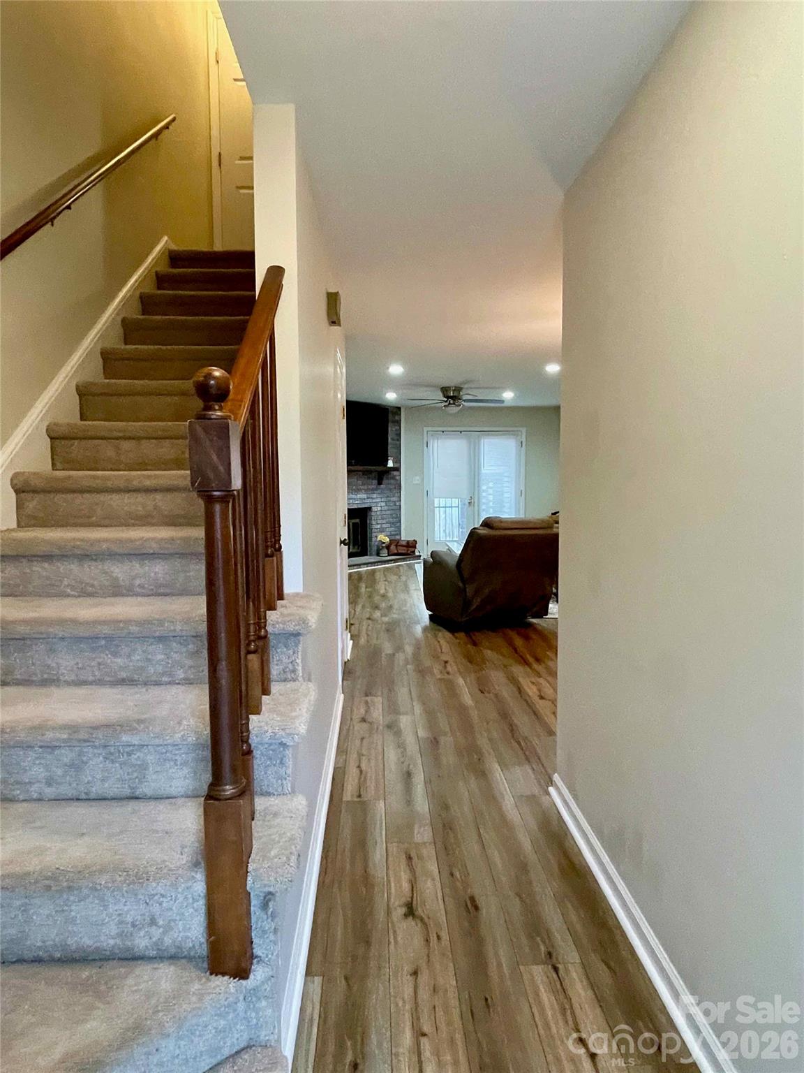 1330 5th Street Northeast, Unit 191 Hickory, NC 28601 - Photo 23 of 37 a view of entryway and hall with wooden floor