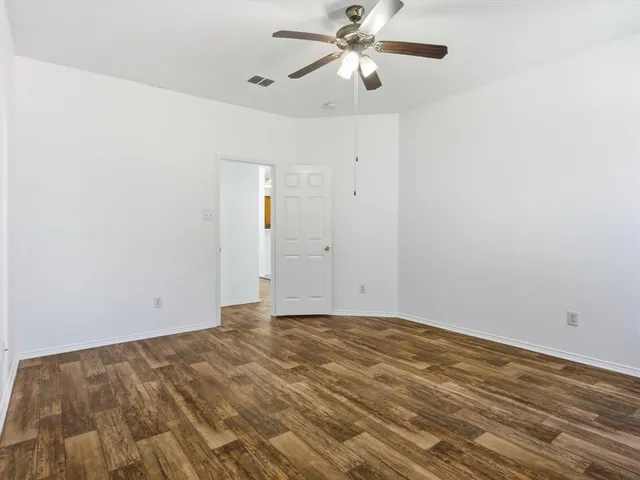 wooden floor in an empty room
