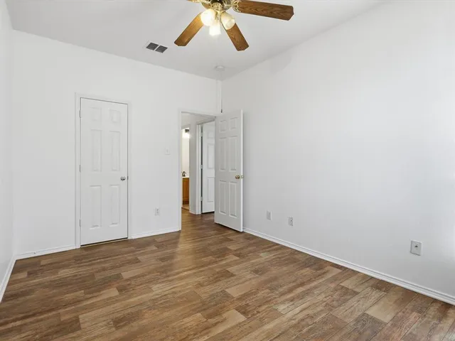 wooden floor in an empty room