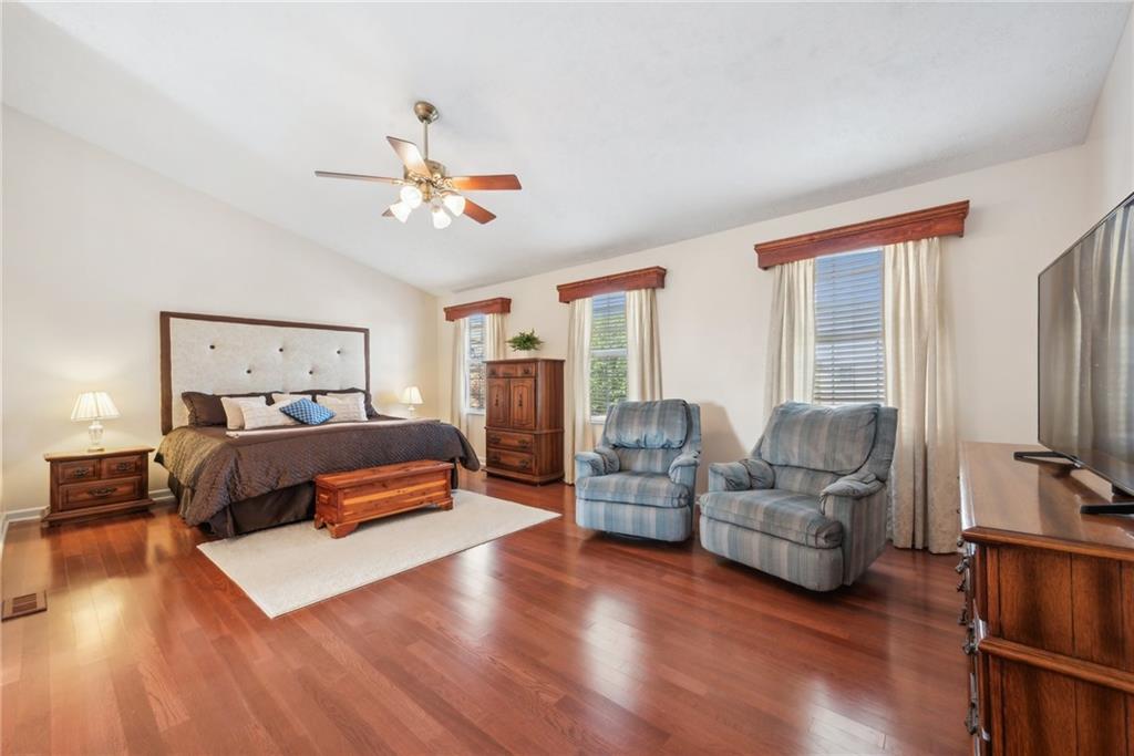 320 Talon Drive Irwin, PA 15642 - Photo 17 of 37 a bedroom with furniture and wooden floor